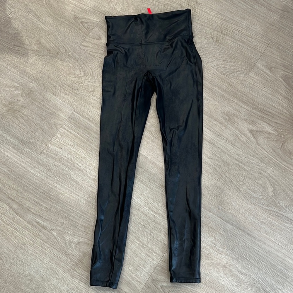 SPANX faux leather leggings